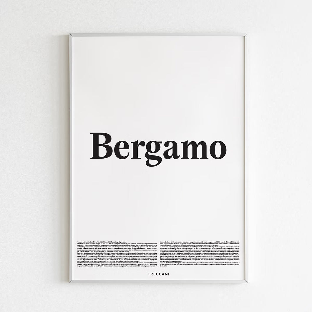 Poster - BERGAMO