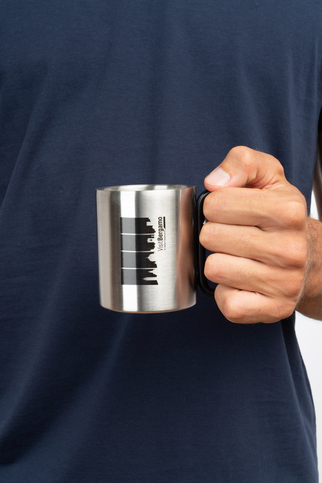 Skyline metal mug 